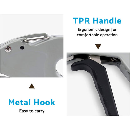 Stainless Steel Cable Tie Gun Tool Automatic Tightener Tensioner Cutter.