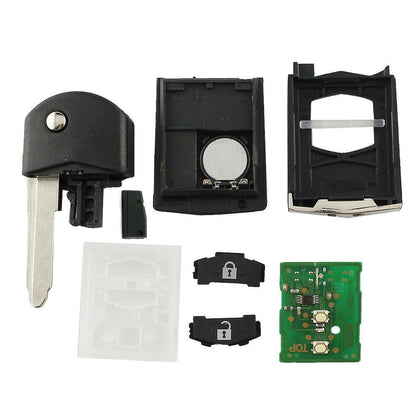 2 Button Remote Car Key 4D63 Chip 433MHz Suitable For Mazda 2 3 CX-7 CX-9 SKE126-01