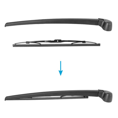Rear Windscreen Wiper Blade and Arm Set Suitable for Audi Q7 3.0L