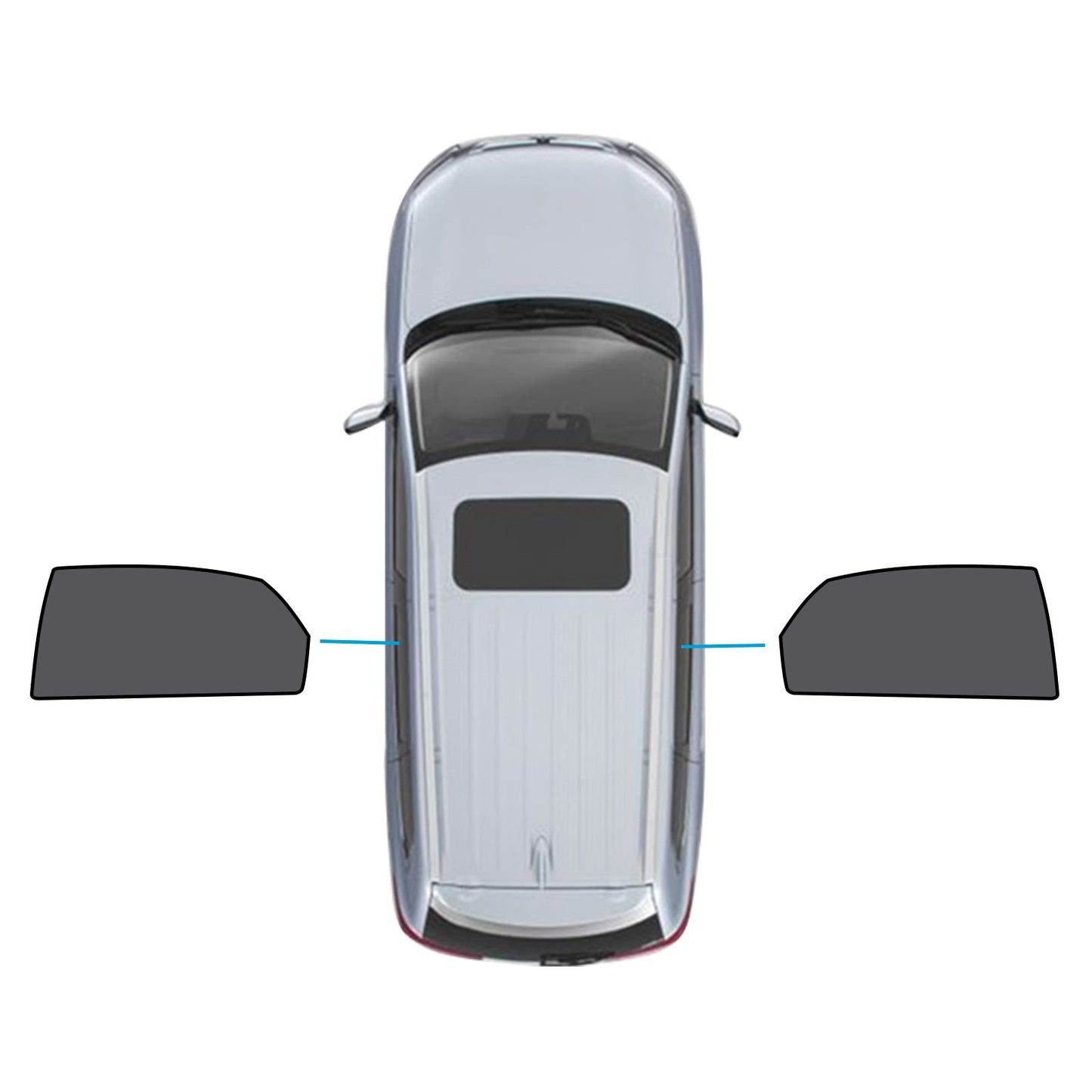 Car Window Magnetic Mesh Sun Blind Shades Suitable For Lexus NX Series 2014-2021