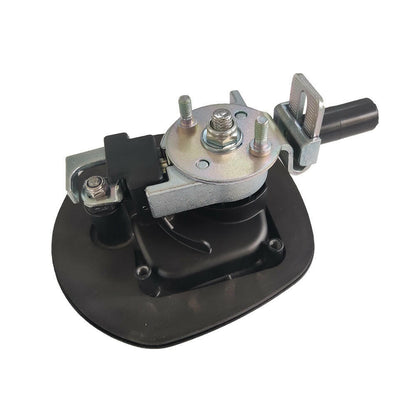 1x Black Recessed Folding T Lock / Handle Suitable For Trailer Toolbox Drop T Whale Tail.