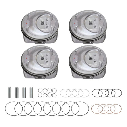 Engine Piston with Rings Kit Suitable For Kia Sorento / Optima / Hyundai Sonata 2.4L
