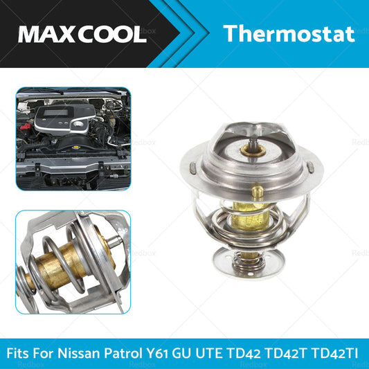 Thermostat For Nissan Patrol Y61 GU UTE TD42 TD42T TD42TI Diesel Engine 98-12.