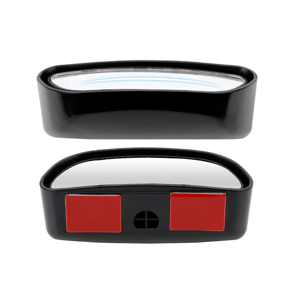 Pair Car Side Blind Spot Mirror Adjust Wide Angle Rear View HD Auxiliary Parking.