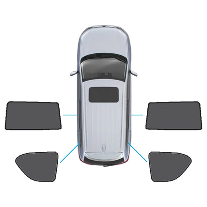 Car Window Magnetic Sun Shade Suitable For Nissan Patrol Y62 Series 2012-2024