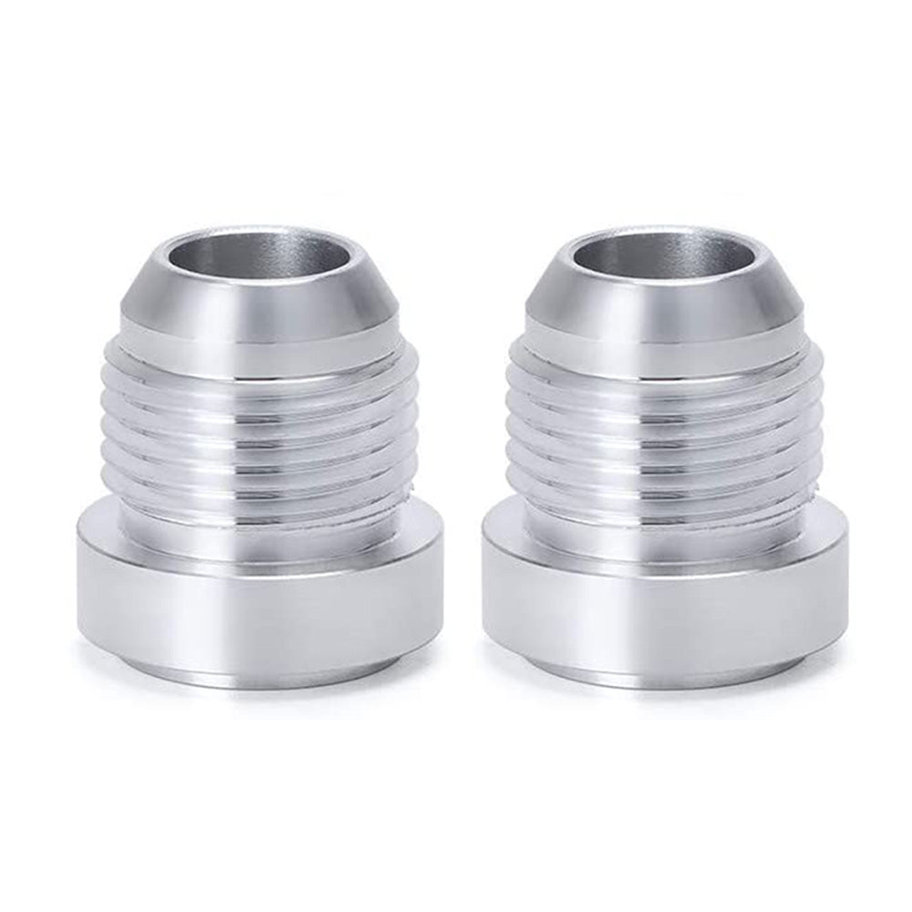 2x AN12 Male Aluminium weld on JIC bungs fitting -12AN JXSS032-12-A.