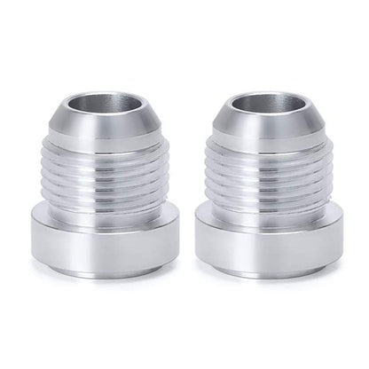 2x AN12 Male Aluminium weld on JIC bungs fitting -12AN JXSS032-12-A.