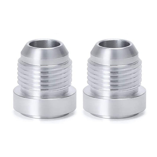 2x AN12 Male Aluminium weld on JIC bungs fitting -12AN JXSS032-12-A.