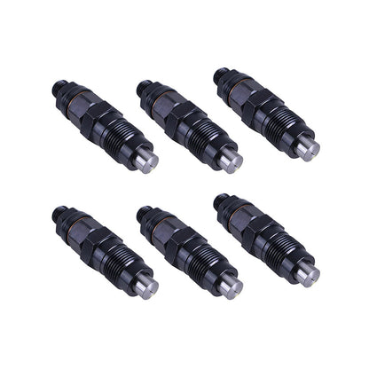 6x Diesel Fuel Injectors Suitable For Toyota HZJ105 HZJ75 HZJ78 HZJ79 4.2L 1HZ 1990-2007