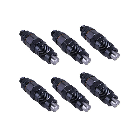 6x Diesel Fuel Injectors Suitable For Toyota HZJ105 HZJ75 HZJ78 HZJ79 4.2L 1HZ 1990-2007