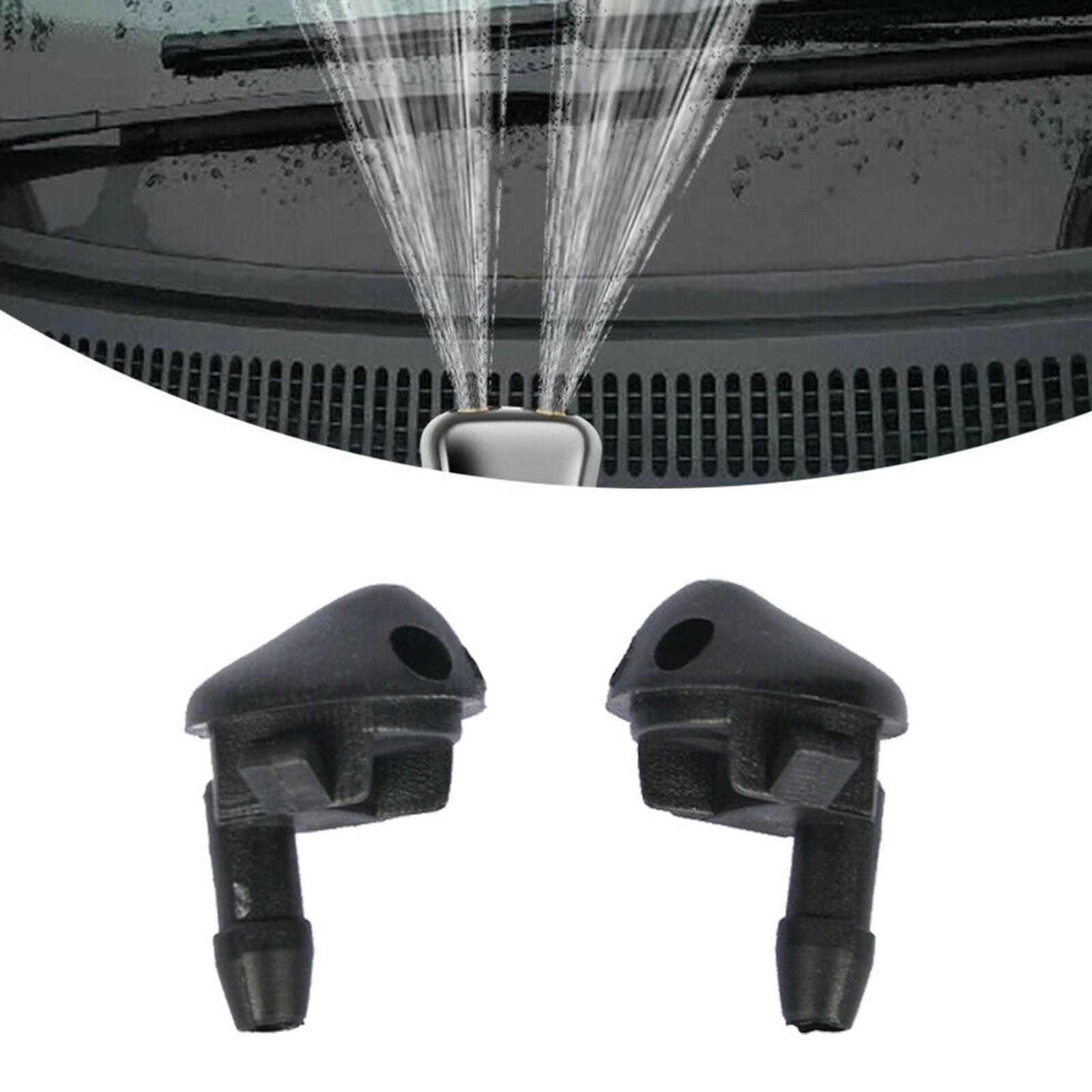 2x Windscreen Washer Jet Nozzle Suitable For Holden Commodore VR VT VX VY VZ 1993–2007.
