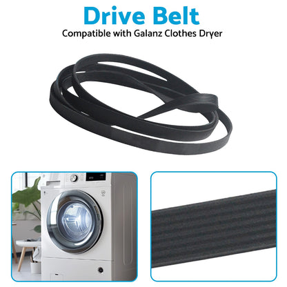 Drive Belt 7PH1915 Suitable for Galanz Clothes Dryer Rubber
