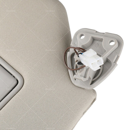 Right & Left Interior Sun Visor Shade Grey Suitable For Nissan Pathfinder R52 2013-2018.