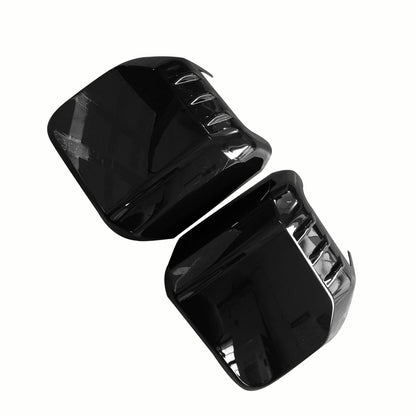 Side Rear View Mirror Cover Suitable For Toyota Prado LC250 J250 2024-On Glossy Black