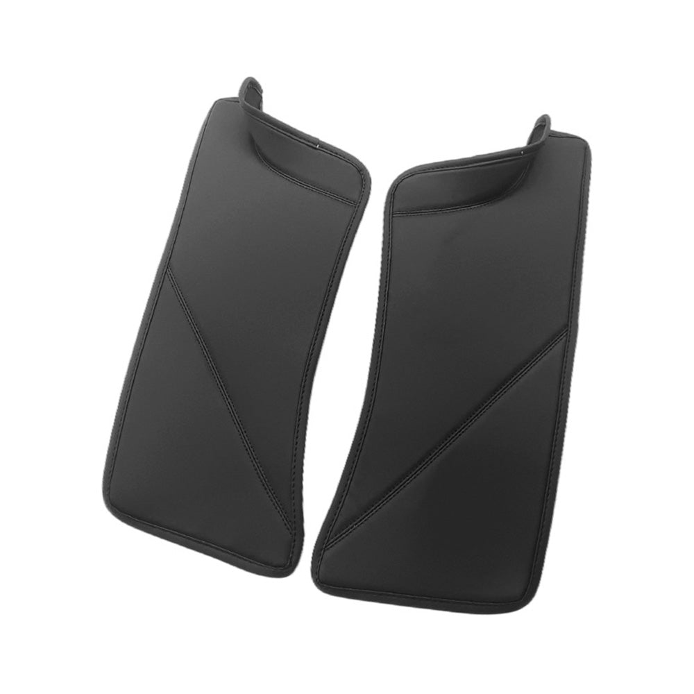 2x PU Rear Door Sill Protector Cover Pad Suitable for Tesla Model Y
