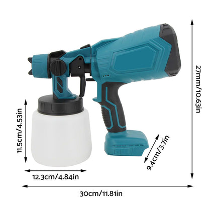 Electric Cordless Spray Gun Suitable For Makita Battery Paint Airless Sprayer
