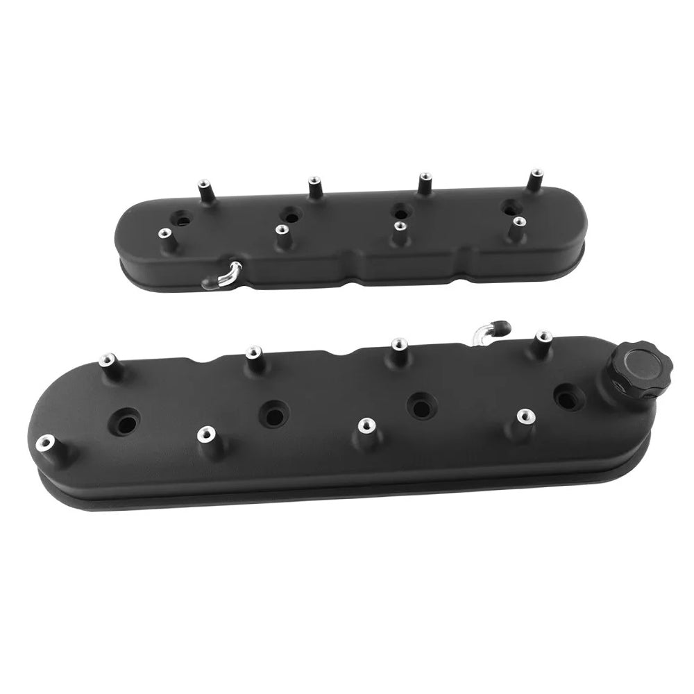 Cast Aluminium Valve Cover with Coil Mounts Suitable for LS LS1 LS2 LS3 LS6 LS7 Engine Valve Cover Black