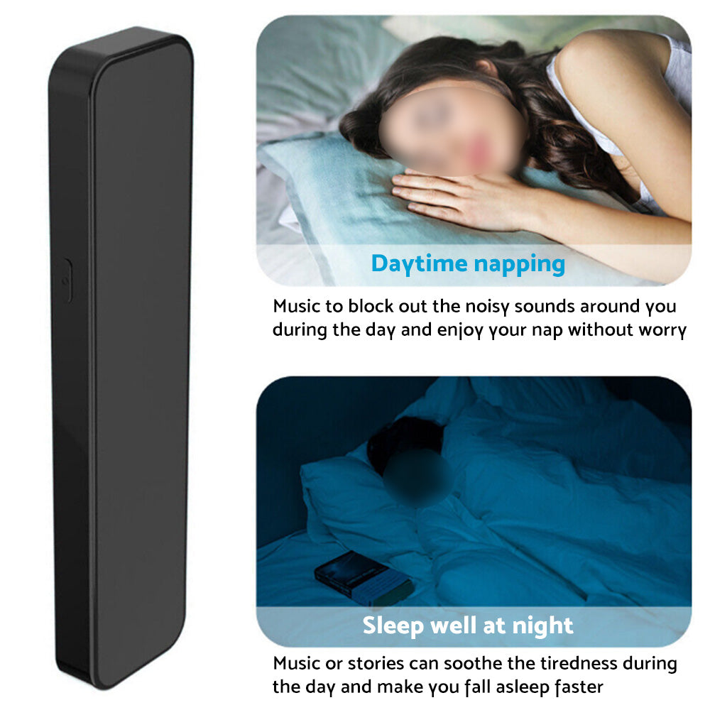 Under Pillow Bluetooth 5.0 Rechargeable Speaker Bone Conduction Soundbar Suitable For Sleep Audio.