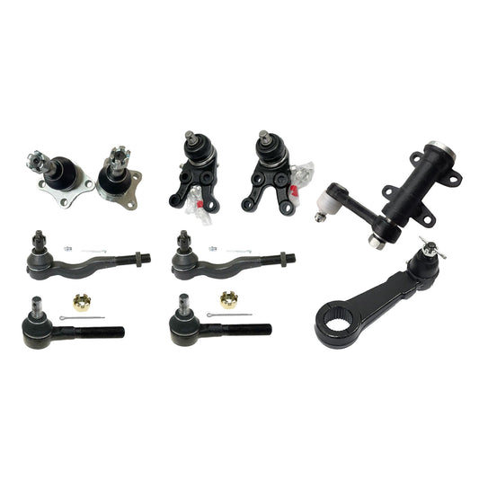 Ball Joints, Tie Rods, Idler & Pitman Arm Kit Suitable For Mitsubishi Pajero NH / NJ / NK / NL