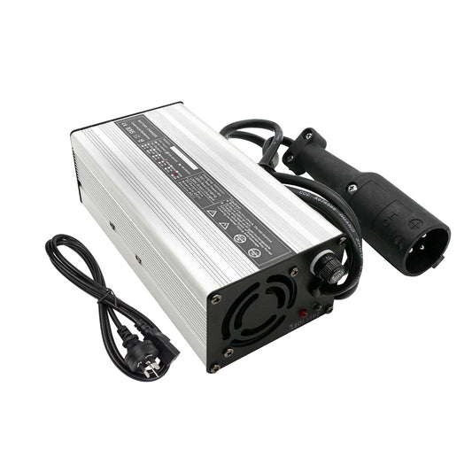48V 6A Snap-Head 3-Pin Plug Battery Charger Suitable For EZ-GO TXT & Club Golf Cart