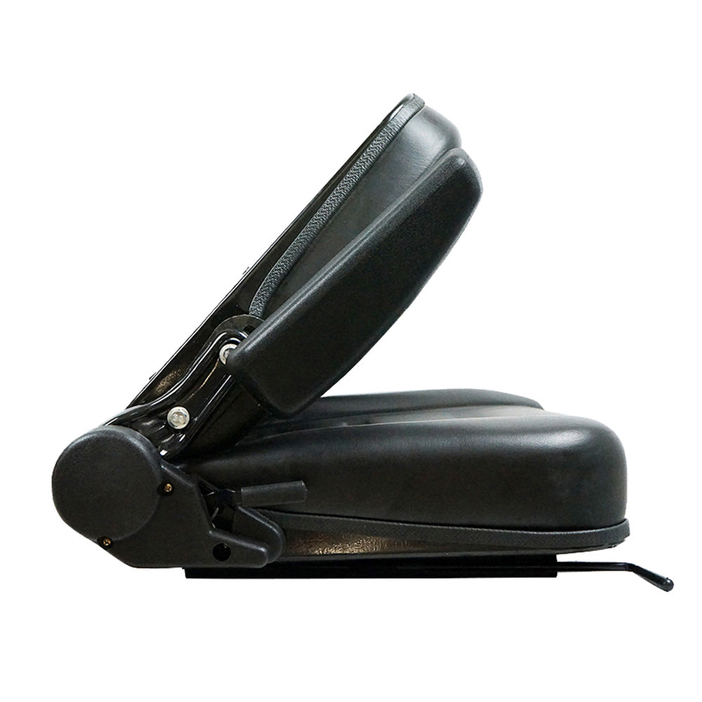 Tractor Seat Forklift Excavator Universal Suspension Backrest Truck Chair Adjust.