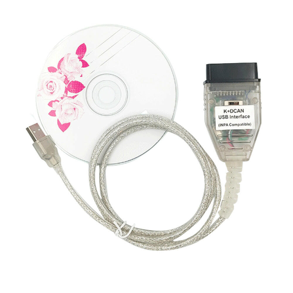 Diagnostic Connector Cable USB Interface Suitable For BMW INPA K+CAN K DCAN.