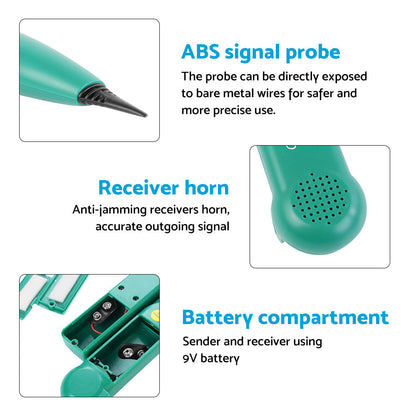 Cable Finder Tone Generator Probe Suitable for Wire Network Telephone