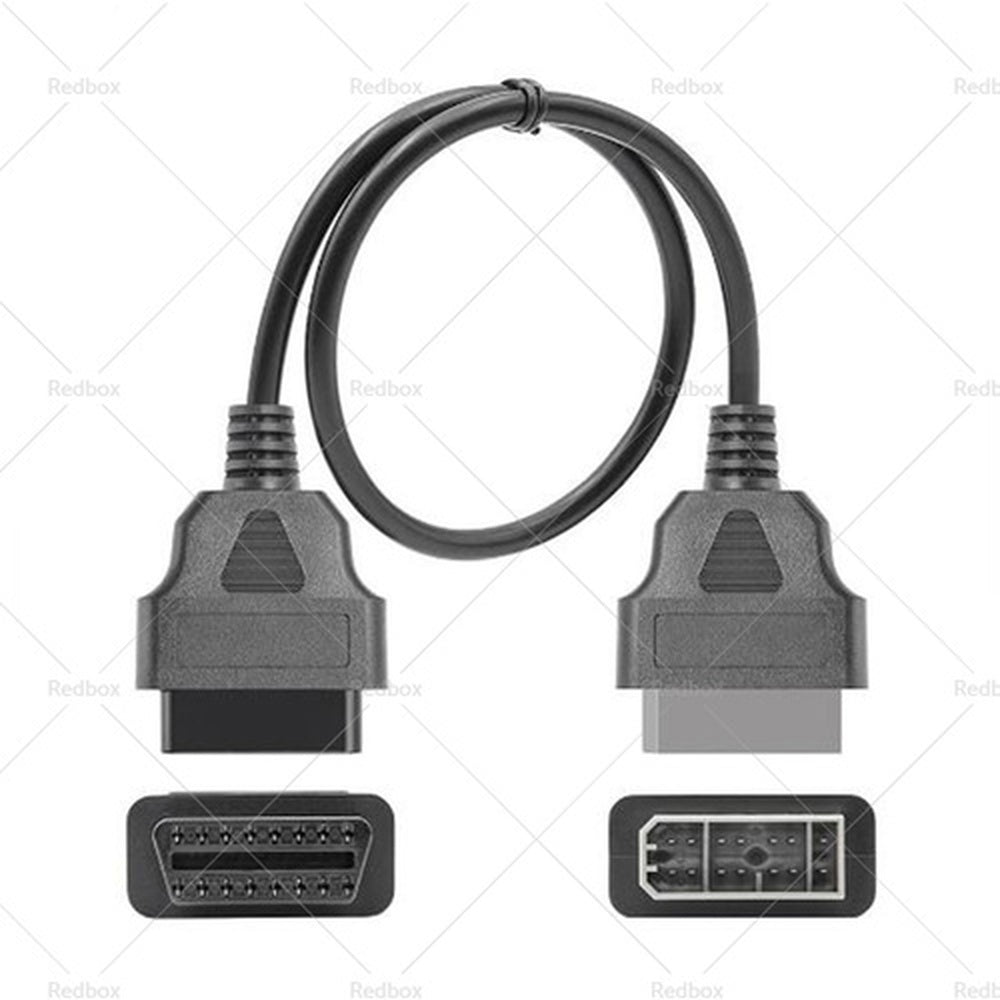 14 Pin OBD1 to 16 Pin OBD2 Diagnostic Adapter Cable Suitable for Nissan 370Z