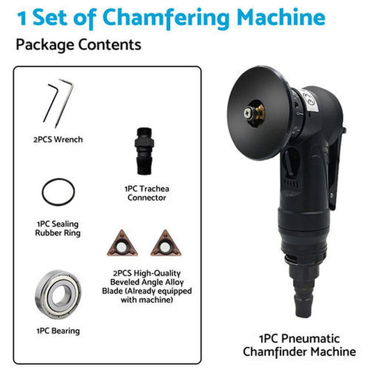 Air Chamfering Tool Suitable for Mini Pneumatic Beveling and Deburring Applicati