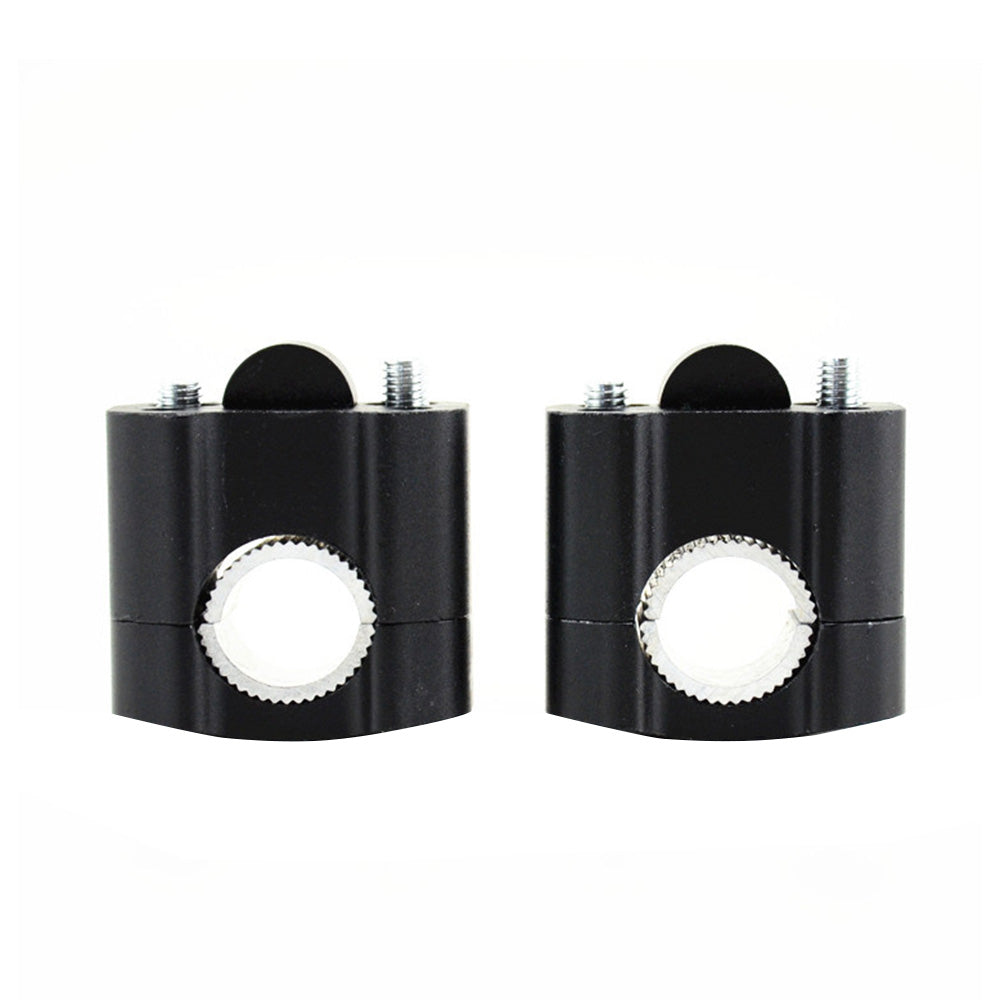 Handlebar Fat Bar Risers Mount Clamp Adaptor Suitable For 22mm to 28mm Pit / Dirt Bike