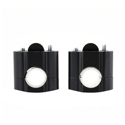 Handlebar Fat Bar Risers Mount Clamp Adaptor Suitable For 22mm to 28mm Pit / Dirt Bike
