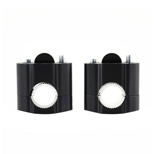 Handlebar Fat Bar Risers Mount Clamp Adaptor Suitable For 22mm to 28mm Pit / Dirt Bike