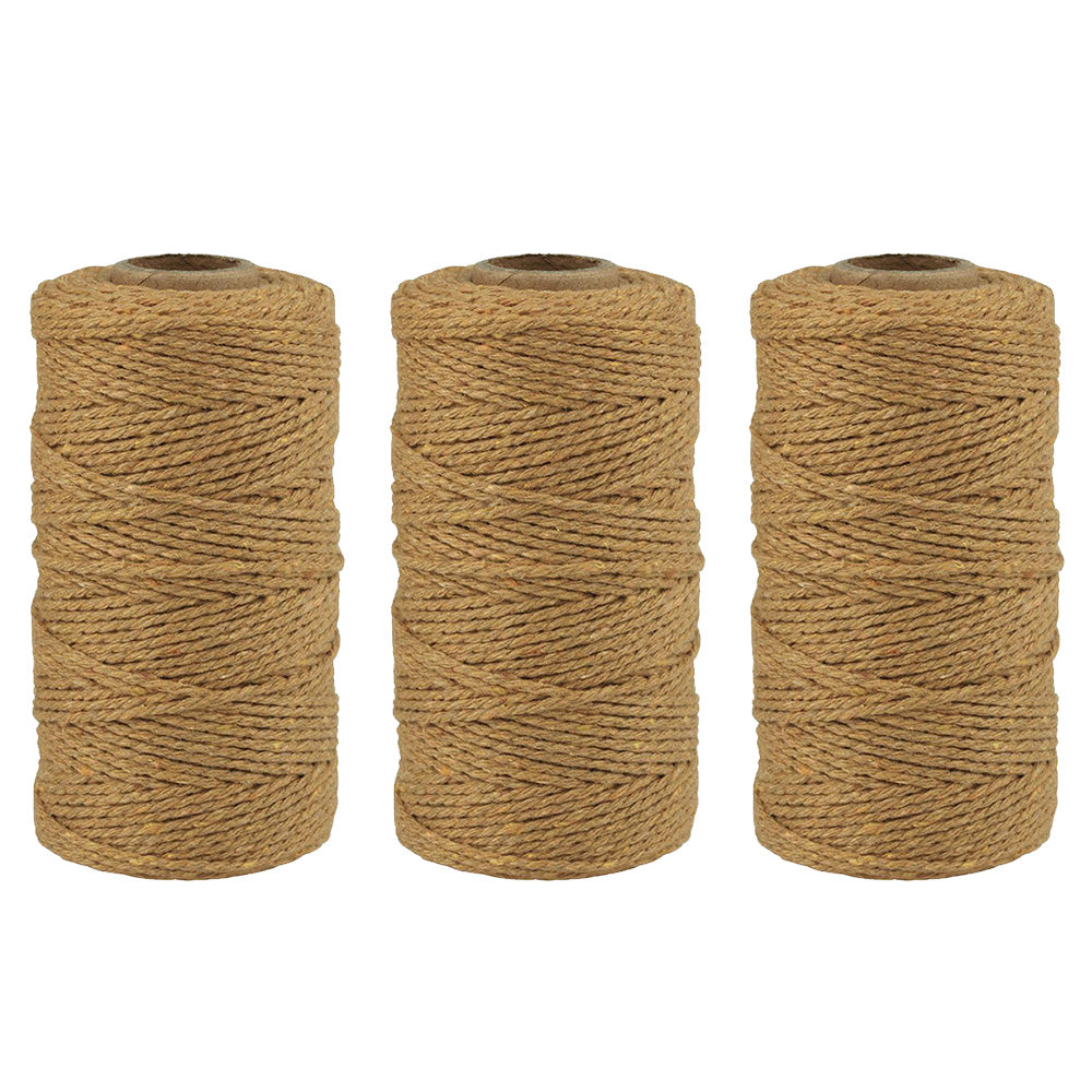 Cotton Twine Natural Jute Twine Packing Twines Bakers Twine Gift Wrapping Crafts.