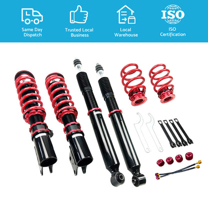 Shock Absorber Coilover Suspension For Holden Commodore VT VX VY Adjust Damper.
