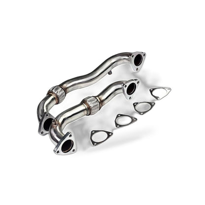 Polished Up Pipes No EGR Suitable for Ford F-250 F-350 2008-2010 6.4L - BD2