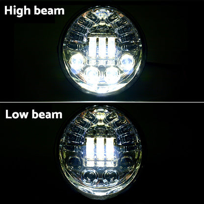 LED Headlight Hi/Lo Lamp Suitable For Harley Davidson VROD, V-Rod, VRSC & VRSCA