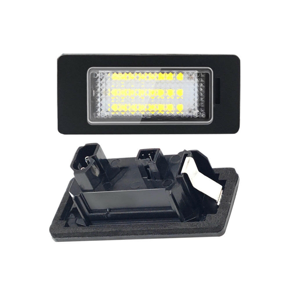 Error Free LED License Plate Light Bulb Tag Lamps 2pcs For BMW E90 E92 E60 E61 Error Free LED License Plate Light Bulb Tag Lamps 2pcs For BMW E90 E92 E60 E61