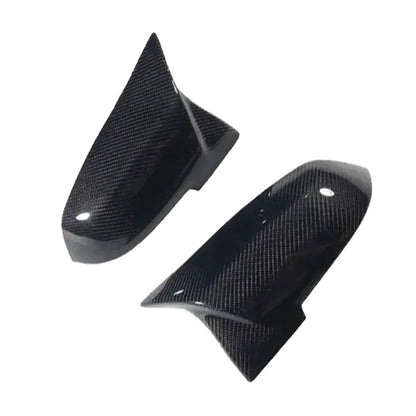 Carbon Fibre Side Mirror Cover Caps Suitable for  BMW F20 F21 F22 Series 1 2 3 4.