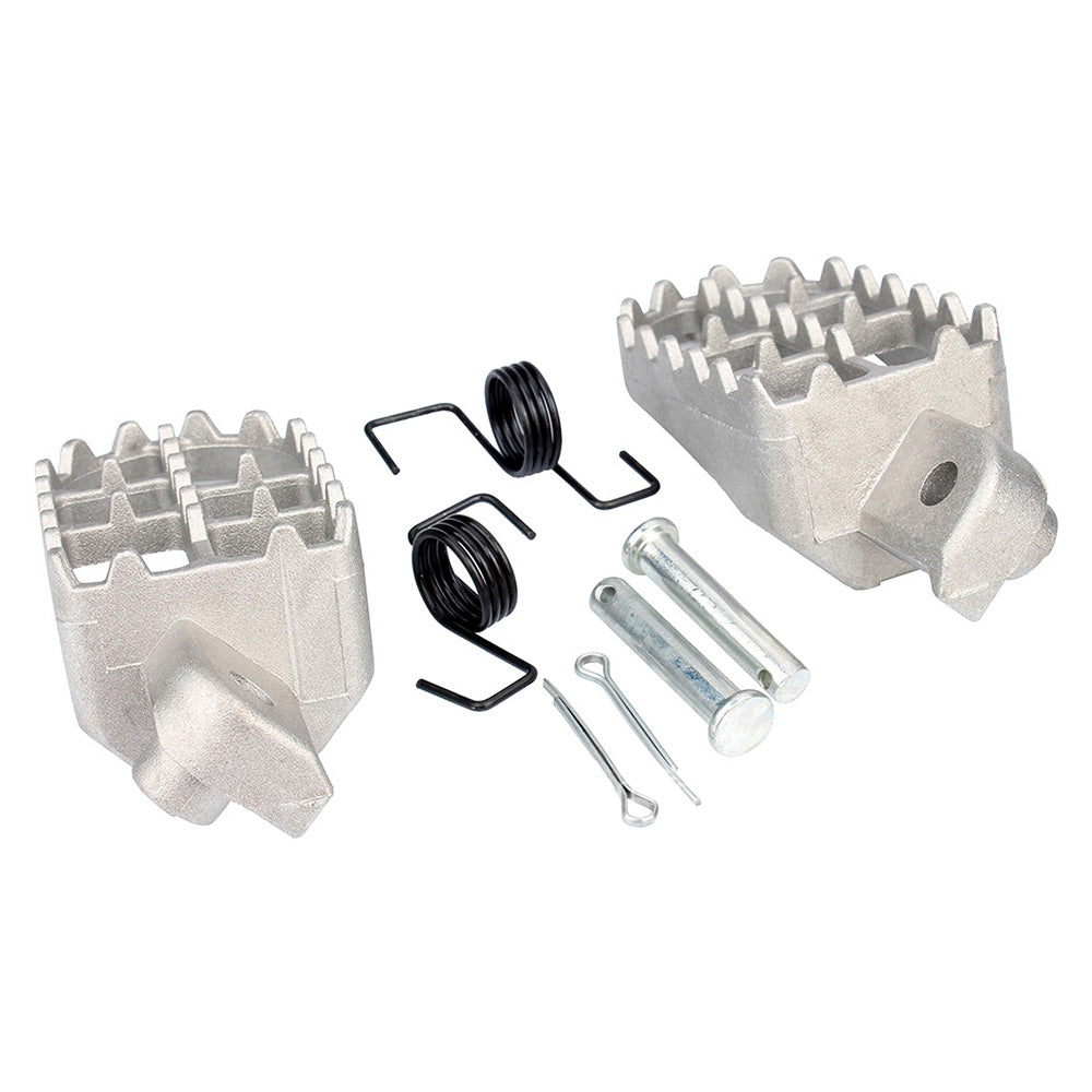Foot Pegs Footpegs Suitable For Yamaha TW200 PW50 PW80 Peewee Pit Dirt Bikes.