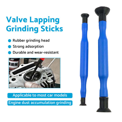 2x Valve Hand Lapping Grinding Sticks Kit Suitable for Engine Valve Lapping