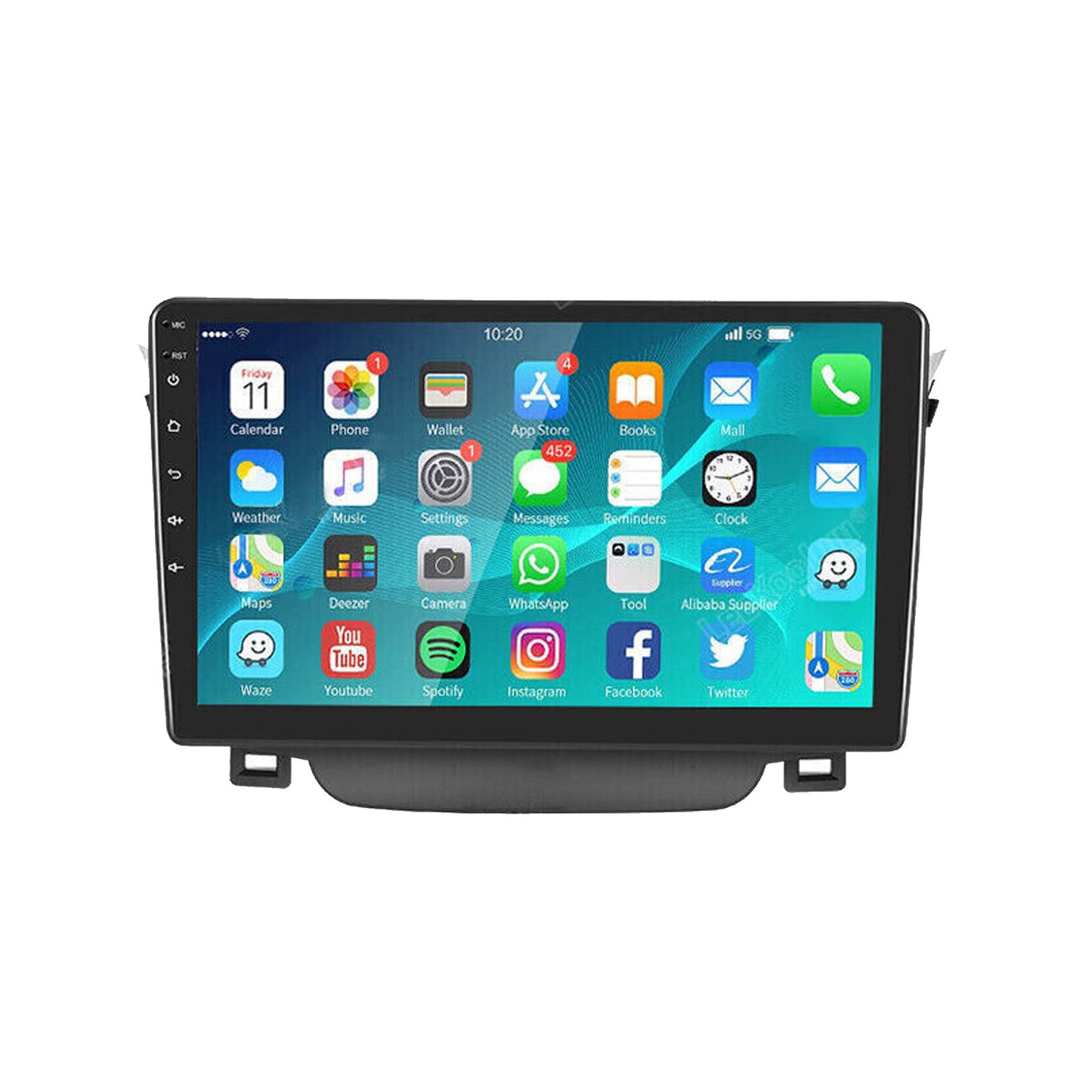 In-Dash Units 9 Inch Touch Screen Stereo CarPlay Suitable for Toyota Corolla