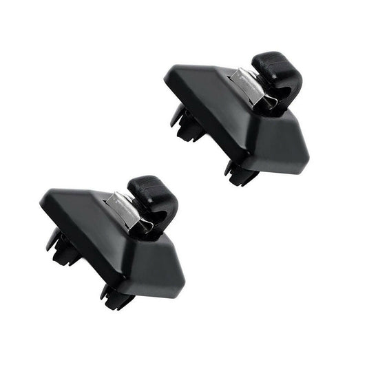 2x Left Sun Visor Clip Holder Hook Bracket Suitable For Audi A3 A4 Q3 Q5 TT.