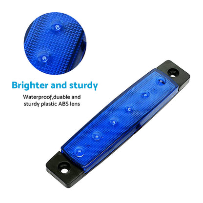 12x LED Deck Courtesy Lights Suitable for Marine Boat 12V Waterproof