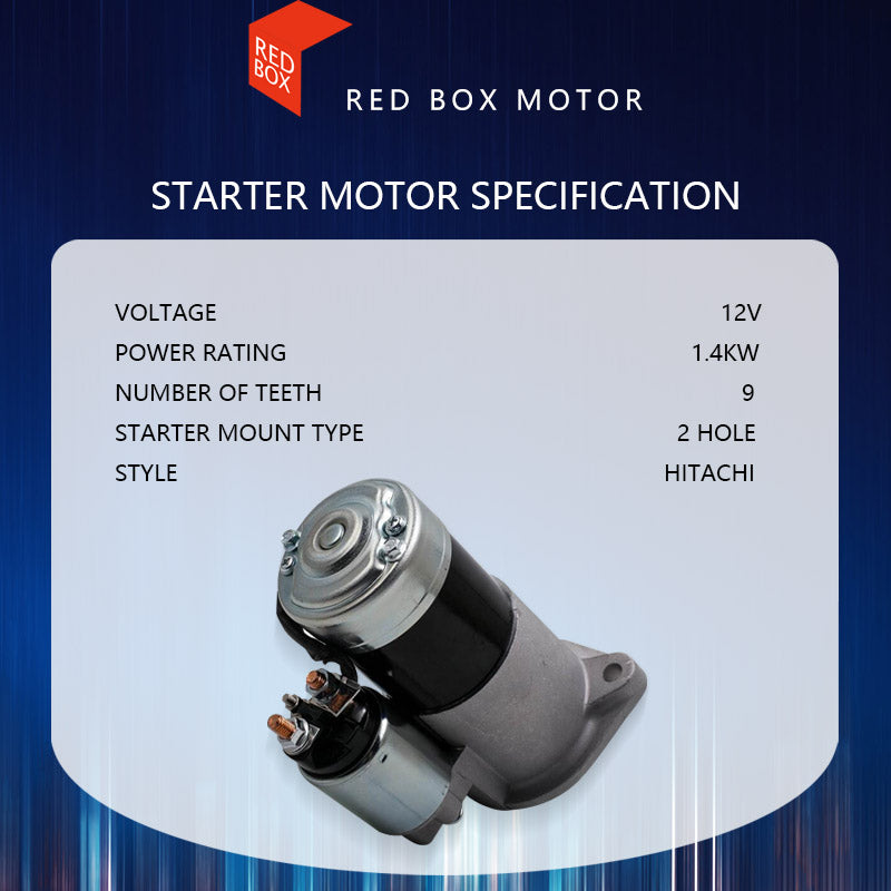 Starter Motor For Nissan Patrol GQ Y60 GU Y61 TB42 TB45 TB48 4. 2L 4. 5L Petrol.