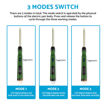 Auto Car Circuit Tester Pen Probe Light Tool Suitable For 6V 12V 24V Vehicle Electrical Systems.