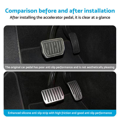 Aluminum Foot Pedal Pads Cover Suitable for Tesla Model 3