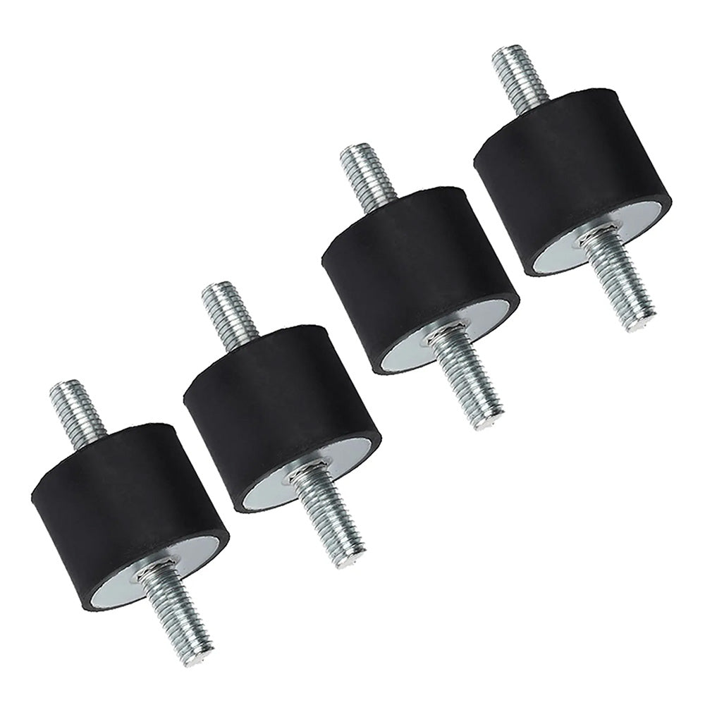 Car Bobbin 30*40mm 4PCS M10 Rubber Shock Absorber Anti Vibration Isolator Mounts.