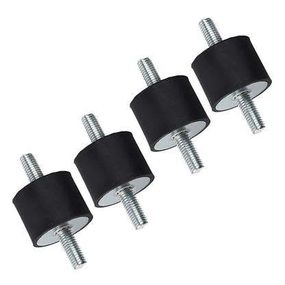 Car Bobbin 30*40mm 4PCS M10 Rubber Shock Absorber Anti Vibration Isolator Mounts.