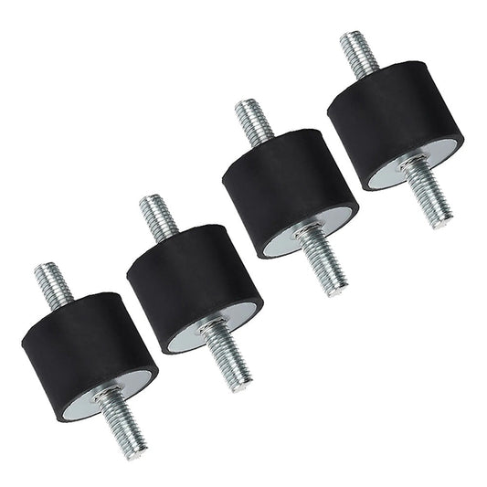Car Bobbin 30*40mm 4PCS M10 Rubber Shock Absorber Anti Vibration Isolator Mounts.