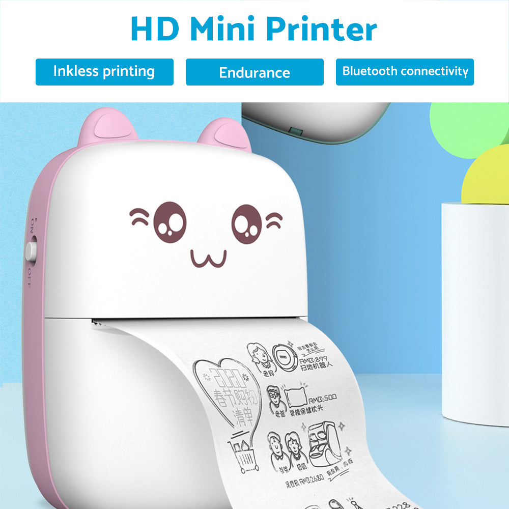 Pocket Thermal Printer Suitable for Mobile Phone
